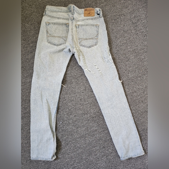 Hollister Distressed & Patched Jeans - Picture 2 of 4